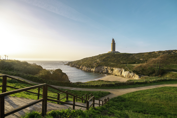 Hercules Tower, A Coruna, Galicia, Spain
